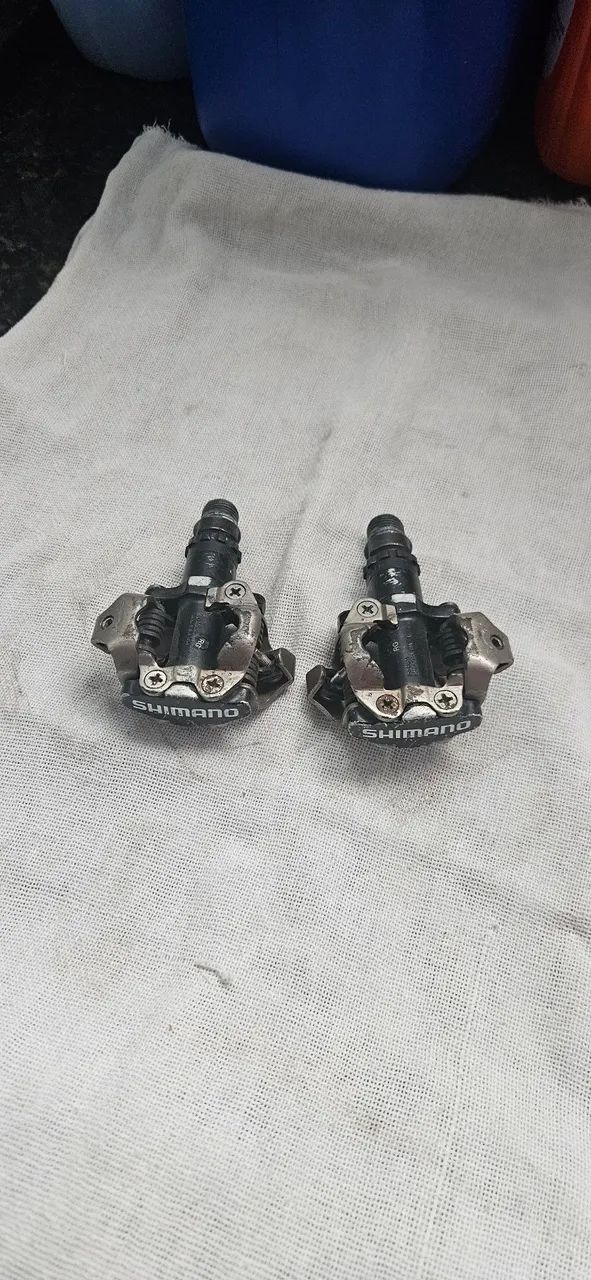 Pedais Shimano mtb- M520