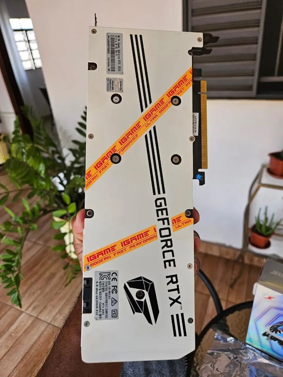 Placa de vídeo nvidia colorful igame series geforce rtx 30 series rtx 3050 8gb - Foto 2