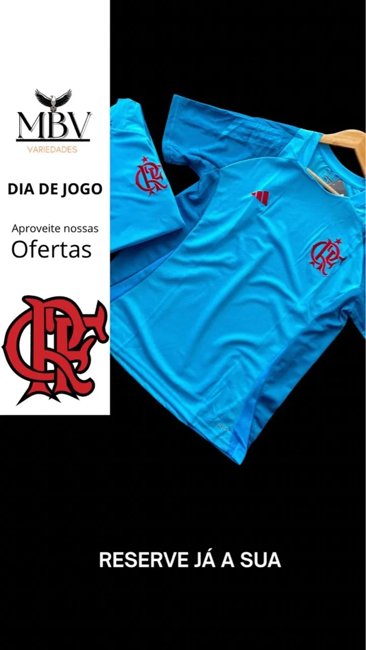 Camisa de Jogo do Flamengo - Garanta a Sua!