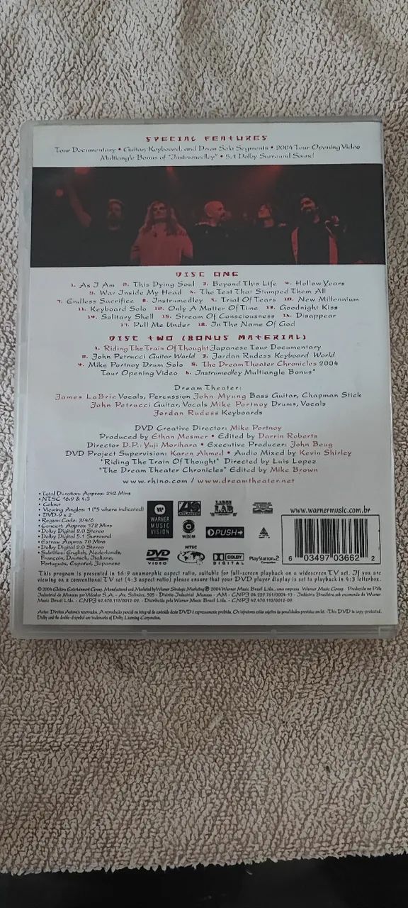 DVD Dream Theater - Live At Budokan (2 DVD) - Foto 2