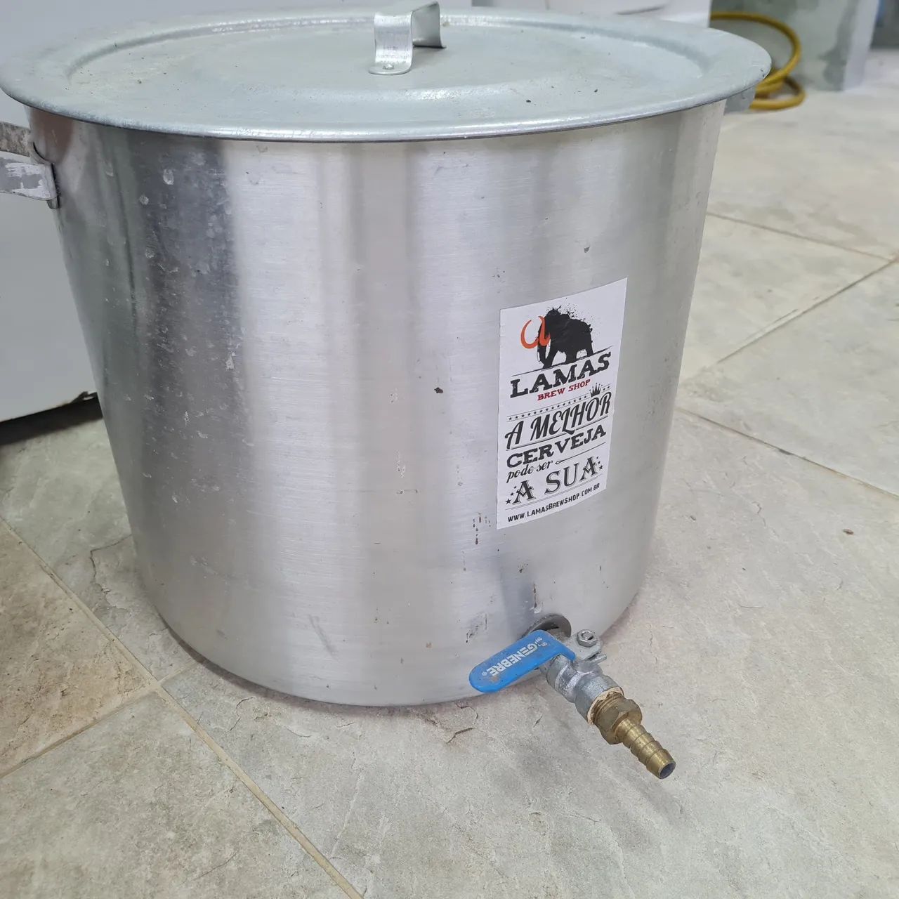 Vendo panela 32lts para fabricação de cerveja