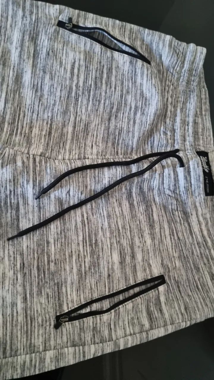 Calça Jogger de Moletom Brooklyn Masculina G Importada dos EUA - Foto 2