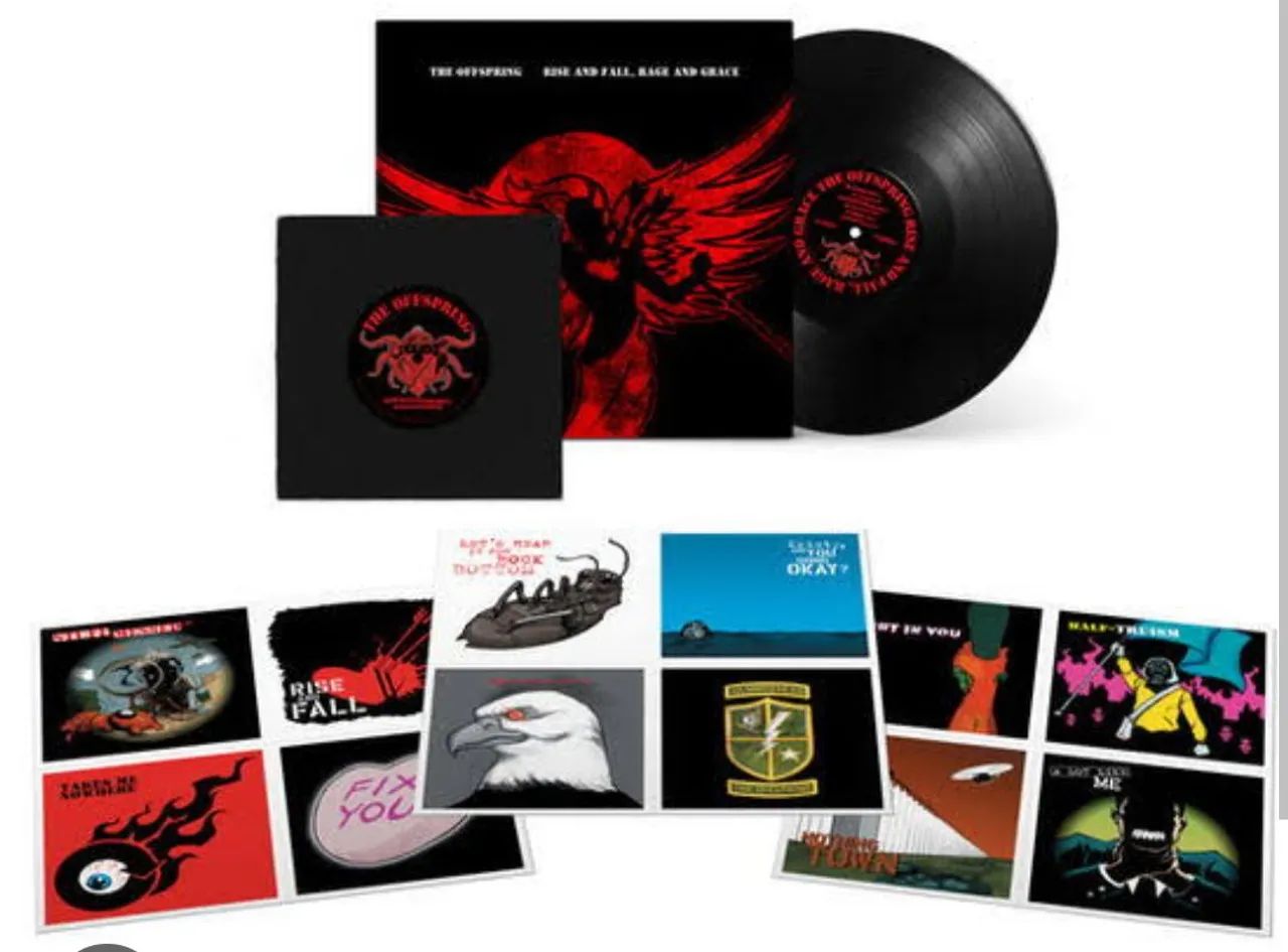 LP The Offspring - Rise And Fall, Rage And Grace (edição limitada de aniversário)