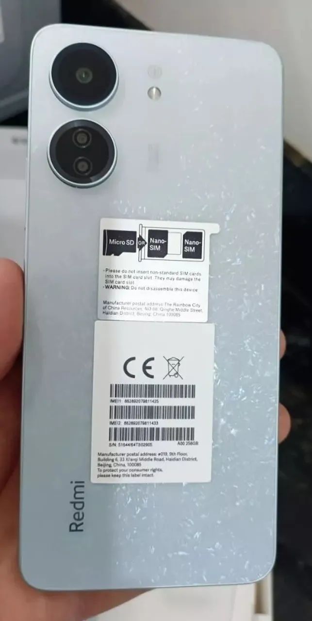 Redmi 13C - 8GB Ram / 256GB Rom Branco Gelo - Foto 5