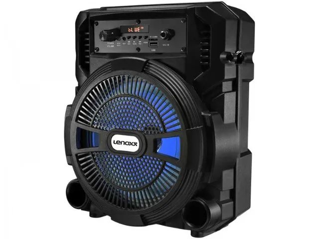 Caixa de Som Lenoxx CA 80 Bluetooth Portátil - Foto 2
