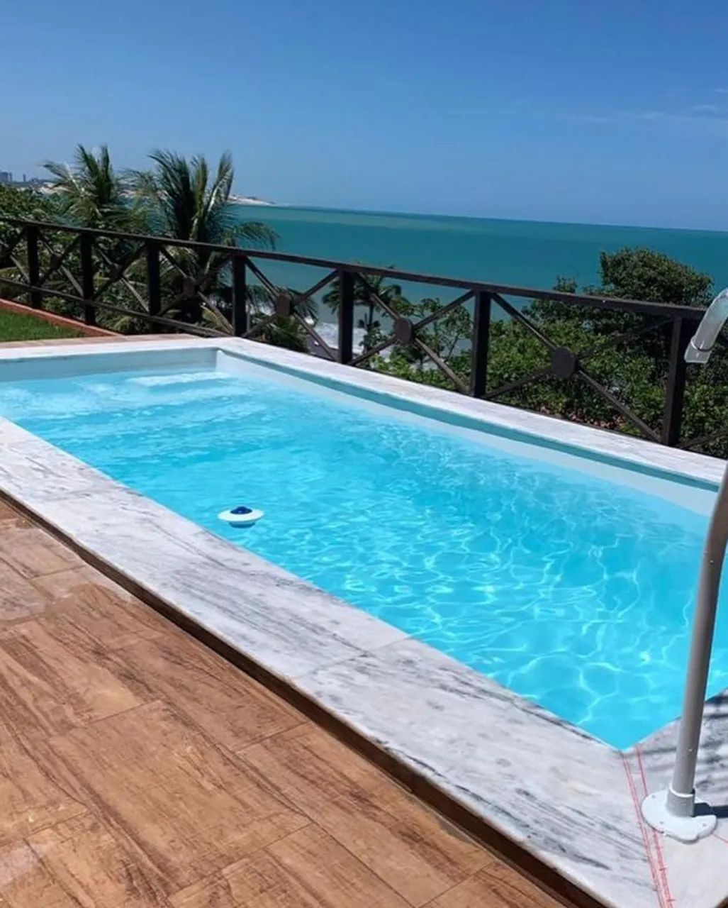 Piscina medida 5,0 x 2,25 x 1,40m - Instalada - Leia a descrição