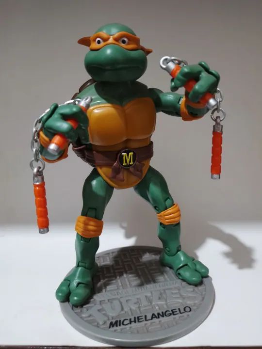 Figura Michelangelo TMNT Hasbro 16cm<br>