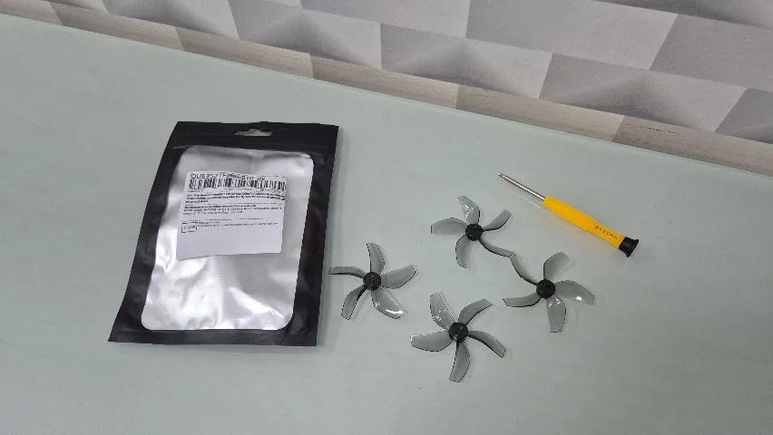 Hélices de 5 pás para drone DJI Neo (mais silenciosas) - Foto 3