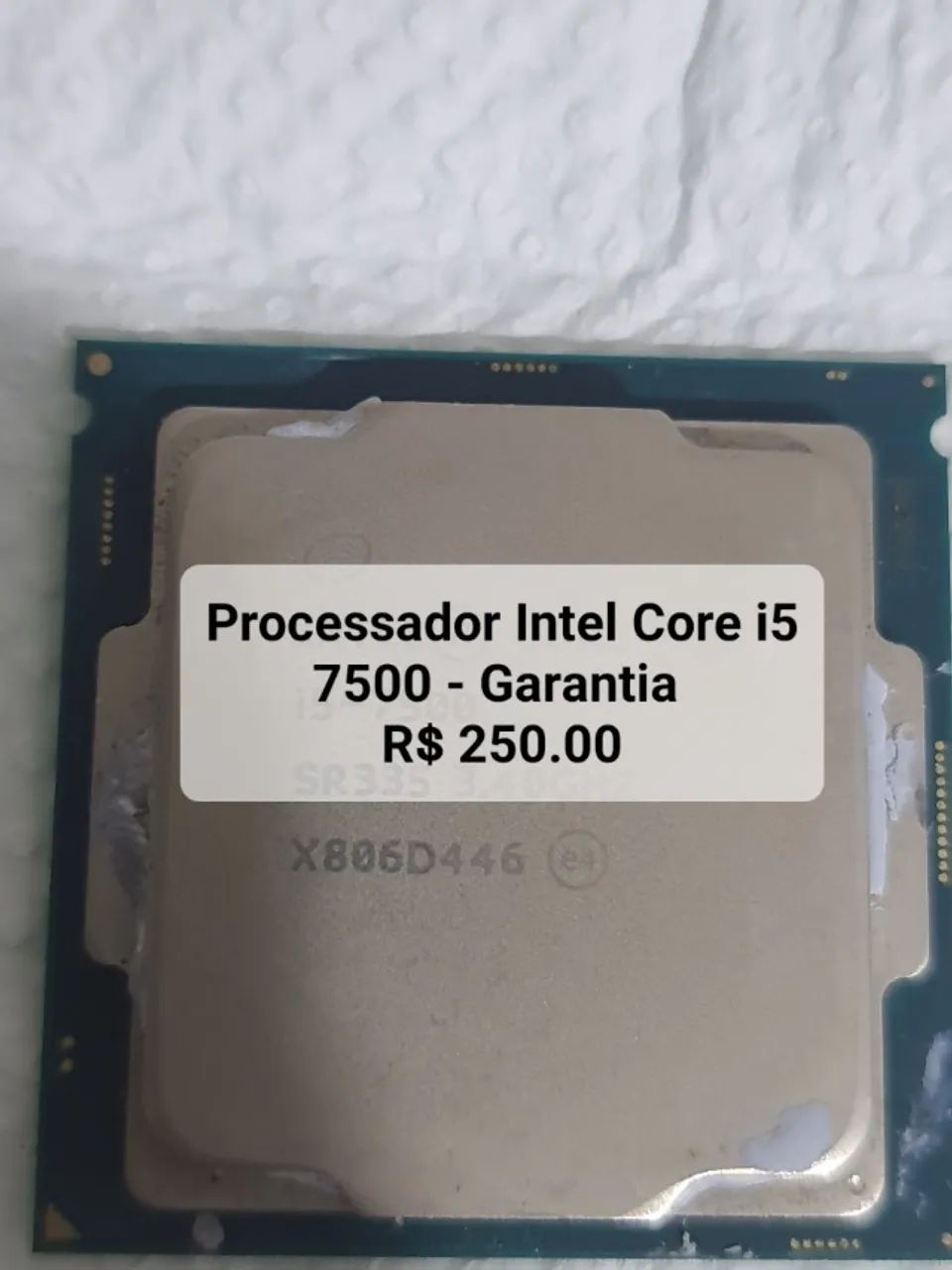 Processador Intel Core I5 7500 / 7 Geração - Garantia.