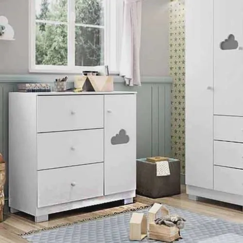 Cômoda Infantil com Design Moderno