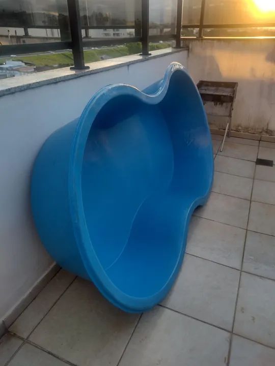 Piscina polietileno feijão 500 Litros - Foto 2