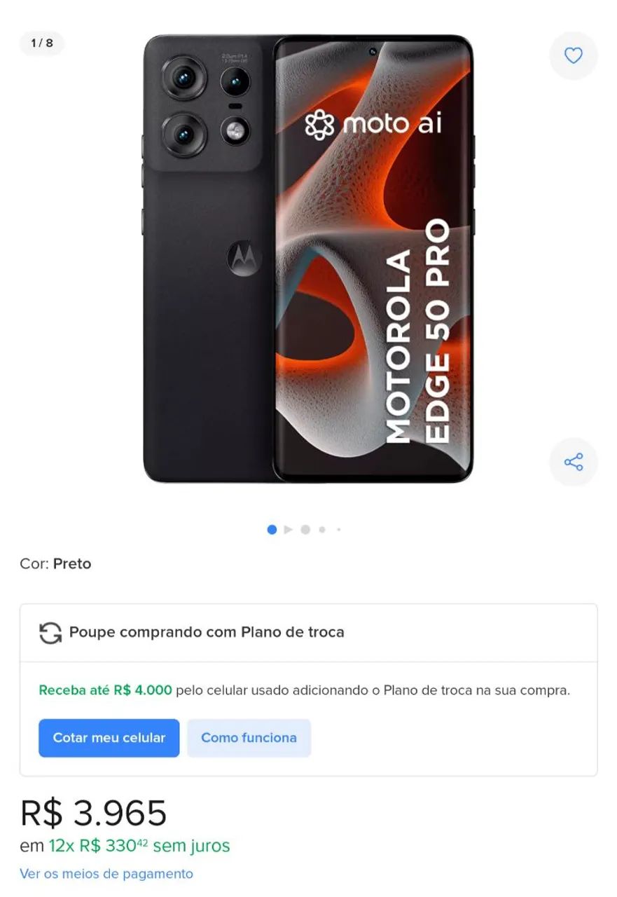 Moto Edge 50 PRO - Foto 4