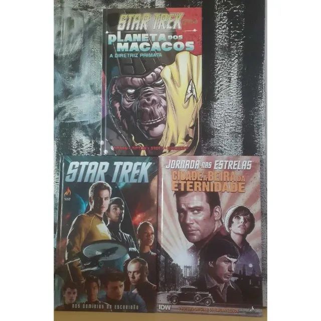 HQ Pack Star Trek - Jornada nas Estrelas 3 volumes - Livros e