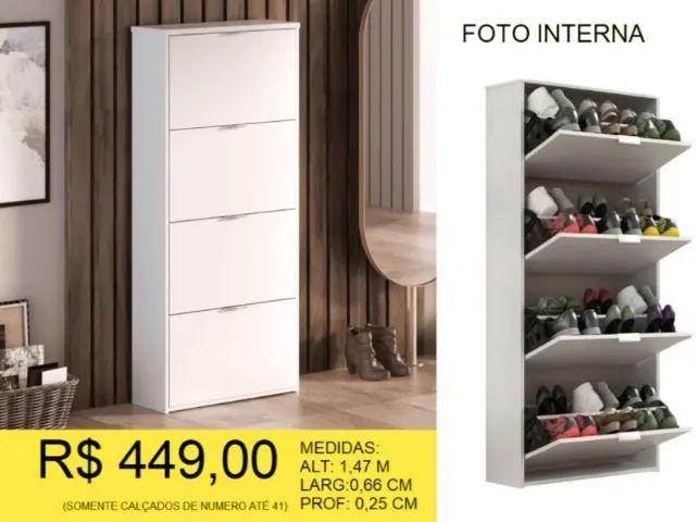 SAPATEIRA A PRONTA-ENTREGA 