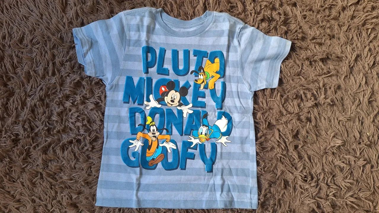 Blusa turma do Mickey 