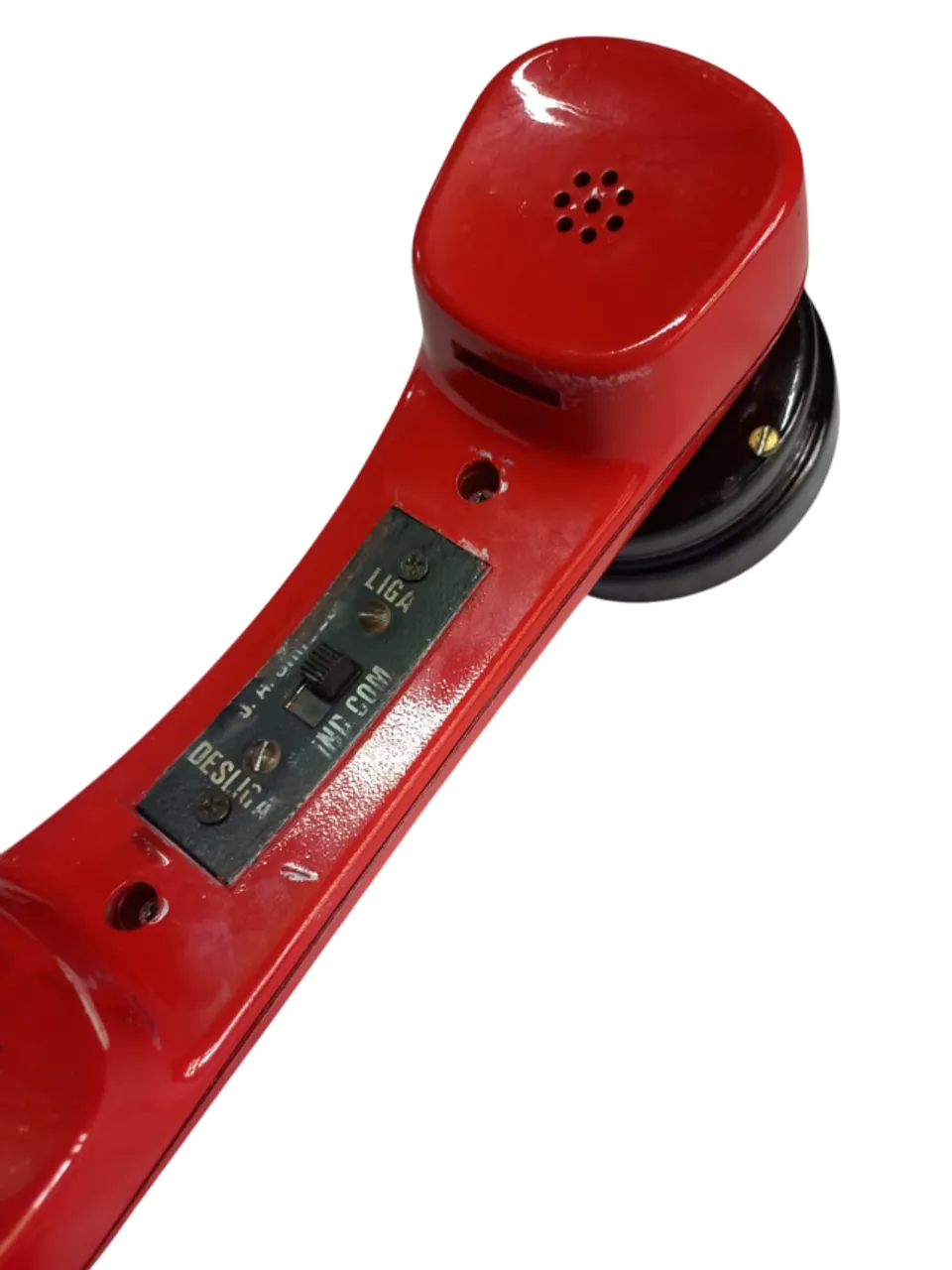 Telefone Antigo Para Decoração Vermelho