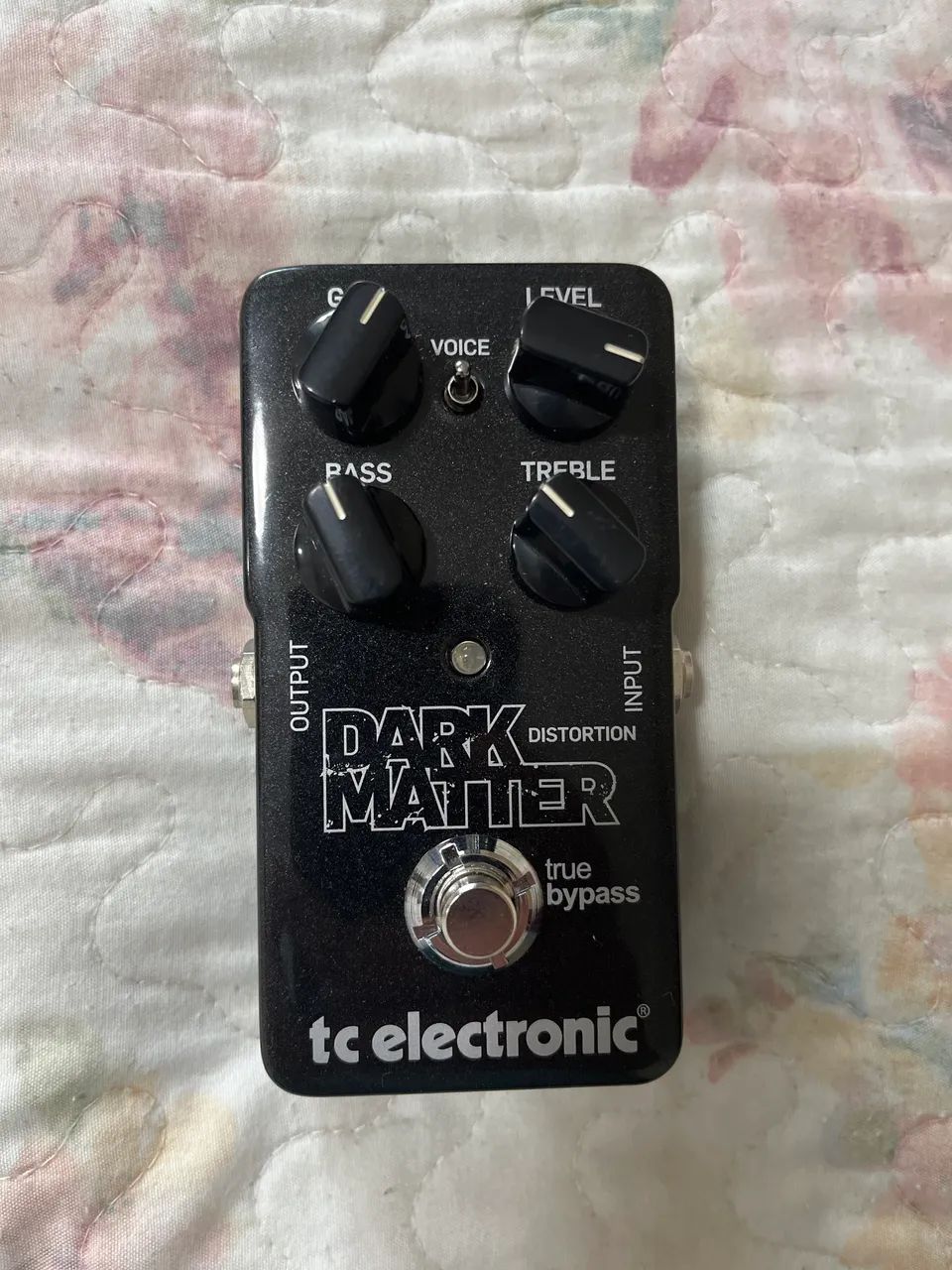 Pedal de distorção analógica TC eletronic 