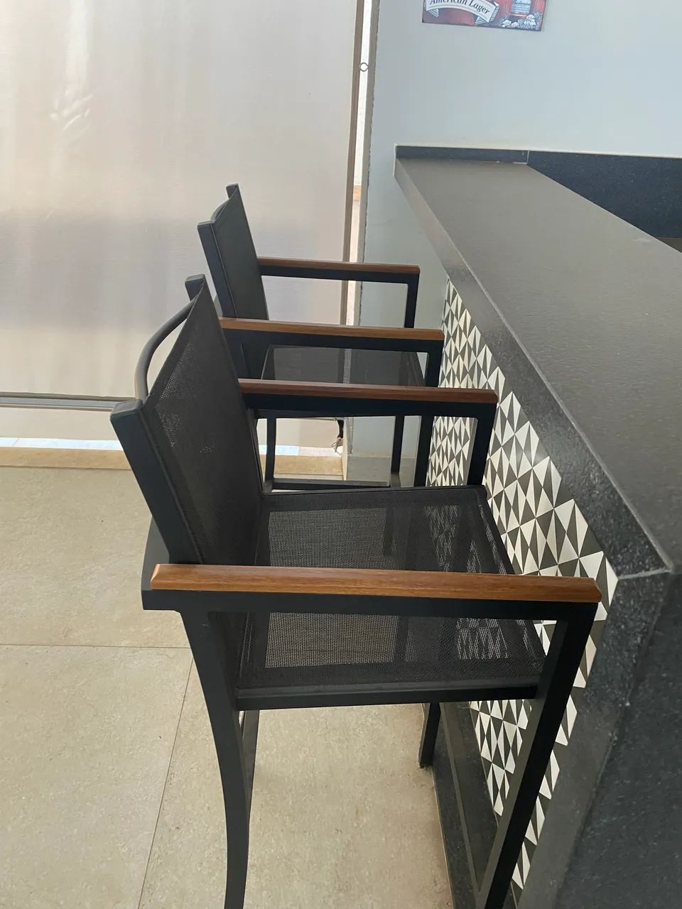 Bancos para área externa e interna | 2 bancos 