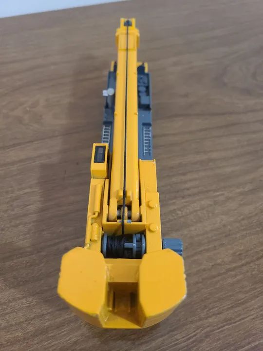 Carrinho Miniatura Caminhão Guindaste Liebherr LTM 400T Siko Diecast Metal 1:87 - Foto 4