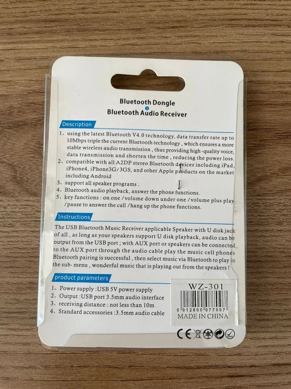 Receptor Bluetooth Pendrive para som de carro - Foto 4