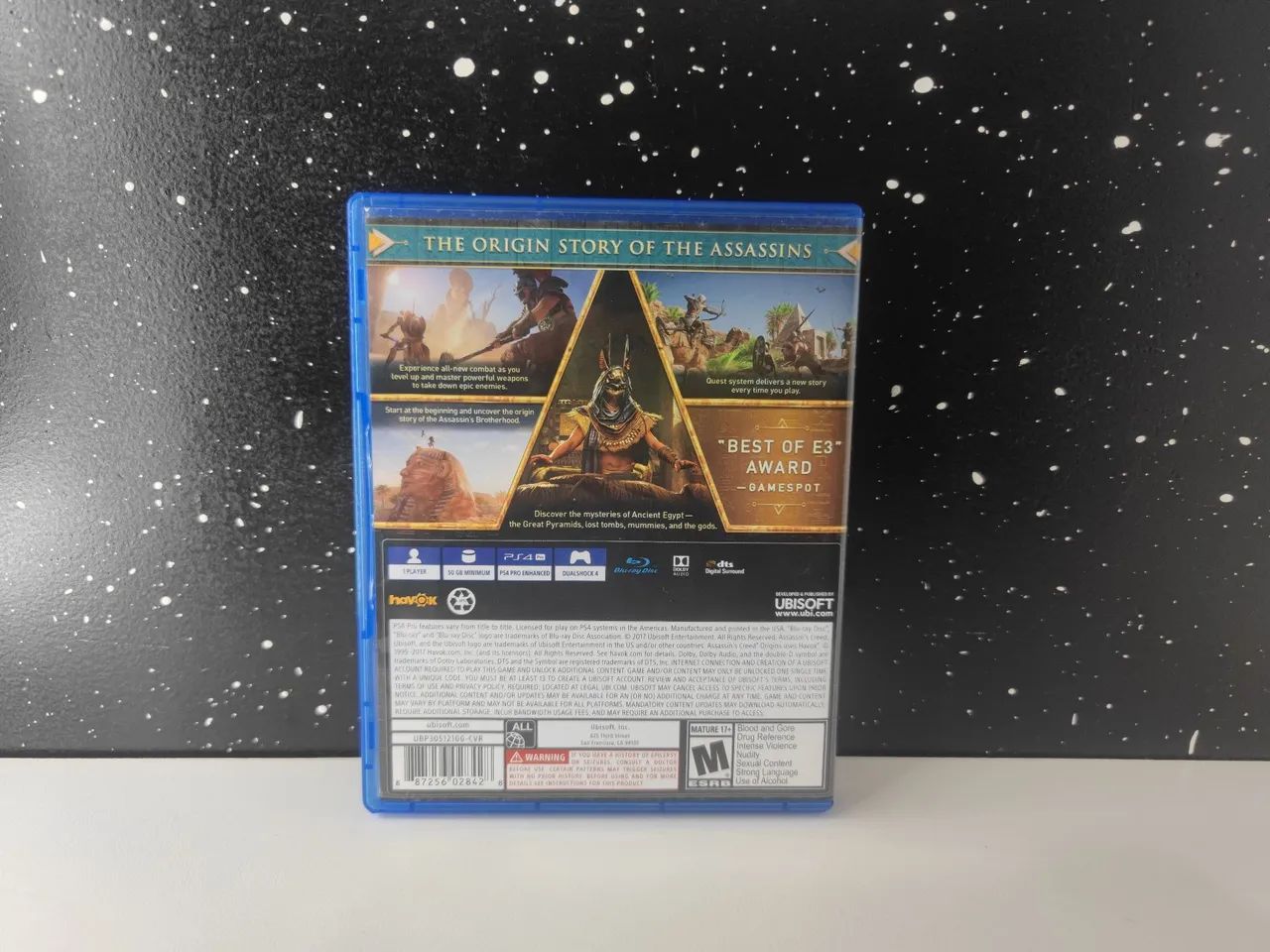 Jogo assassins Creed origins de ps4 - Foto 3