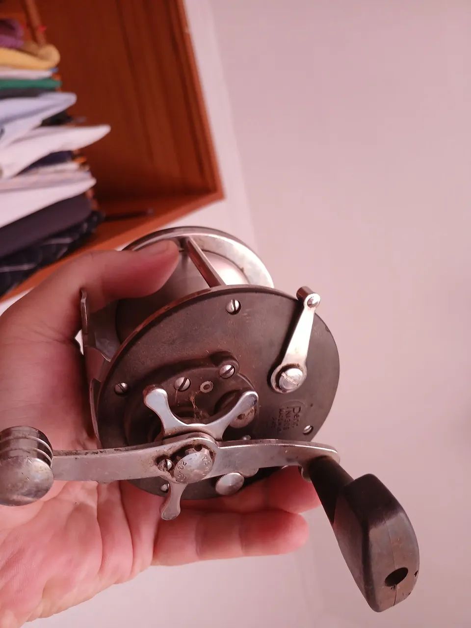 Carretilha de Pesca Penn 309 Level Wind - Foto 2