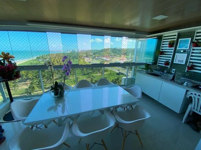 Apt à beira-mar alto padrão -Edf Green Village -4/4 suítes -198m2-varanda gourmet - Foto 4