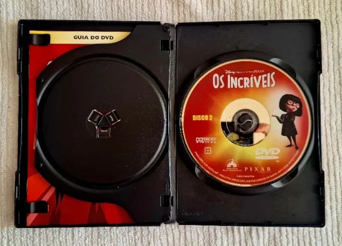 DVD Duplo Os Incríveis (Edição Rara e Especial) - DVD, Blu-Ray e