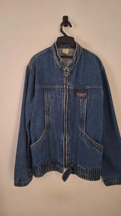 Jaqueta Jeans Vintage com CGC  - Foto 4
