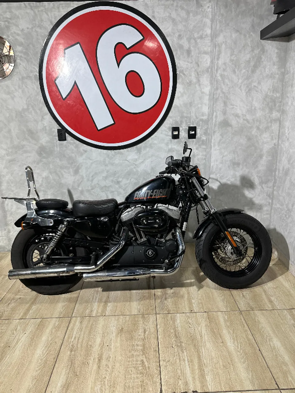 Harley Davidson Sportster Forty Eight 1200 Preta 2015