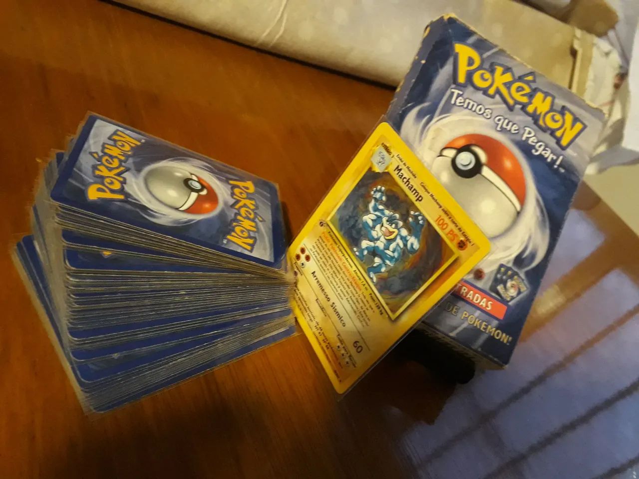 Pokémon Cartas TCG Deck Inicial Original 1999 Base Set com Caixa