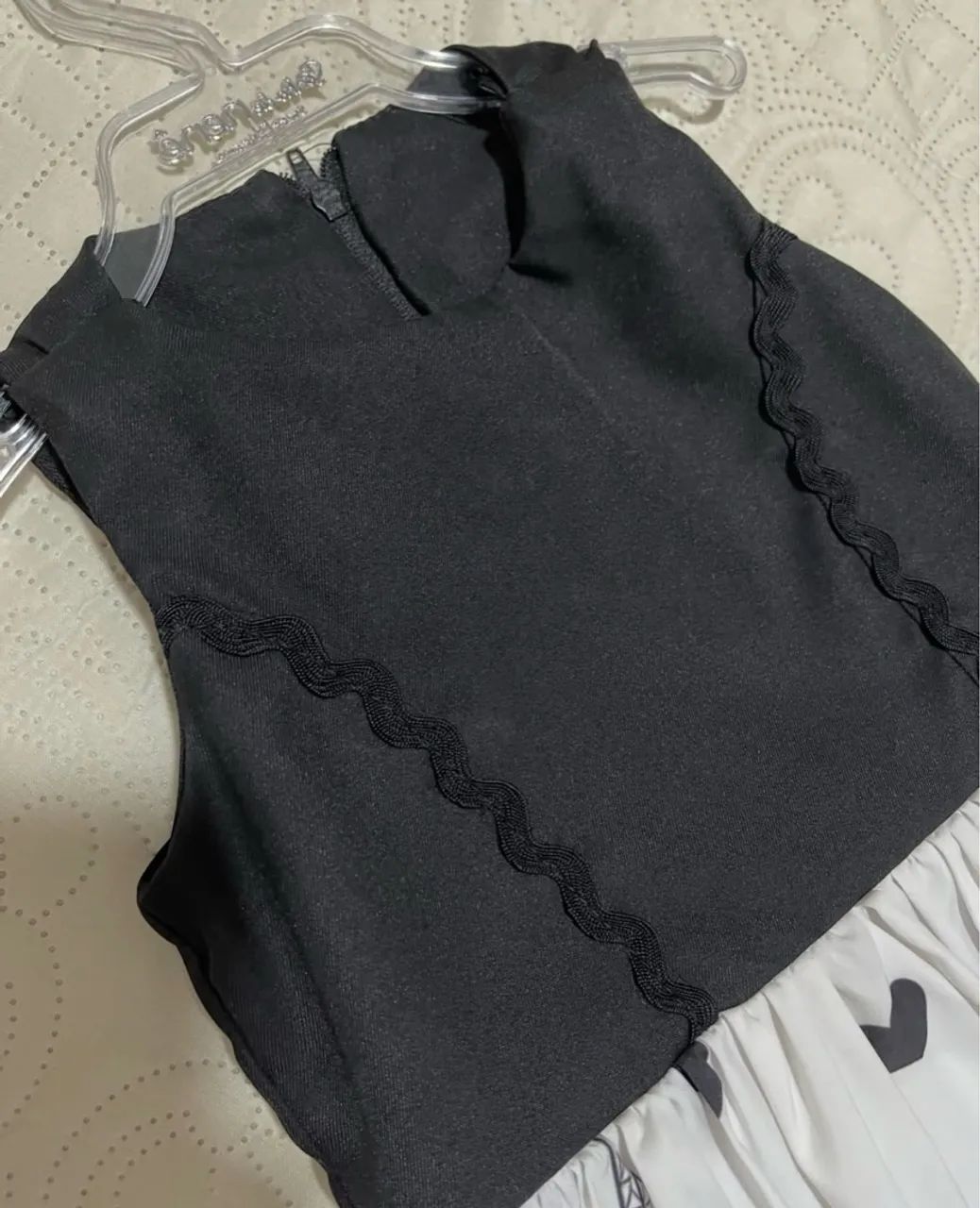 Vestido preto 2 anos Matinée  - Foto 5