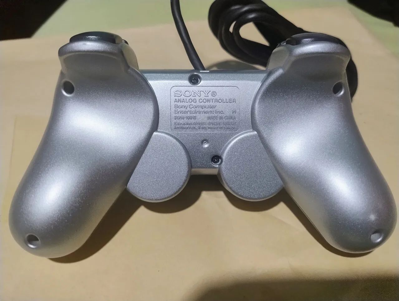 Controle Playstation 2 ( PS2 ) Prata original - Foto 2