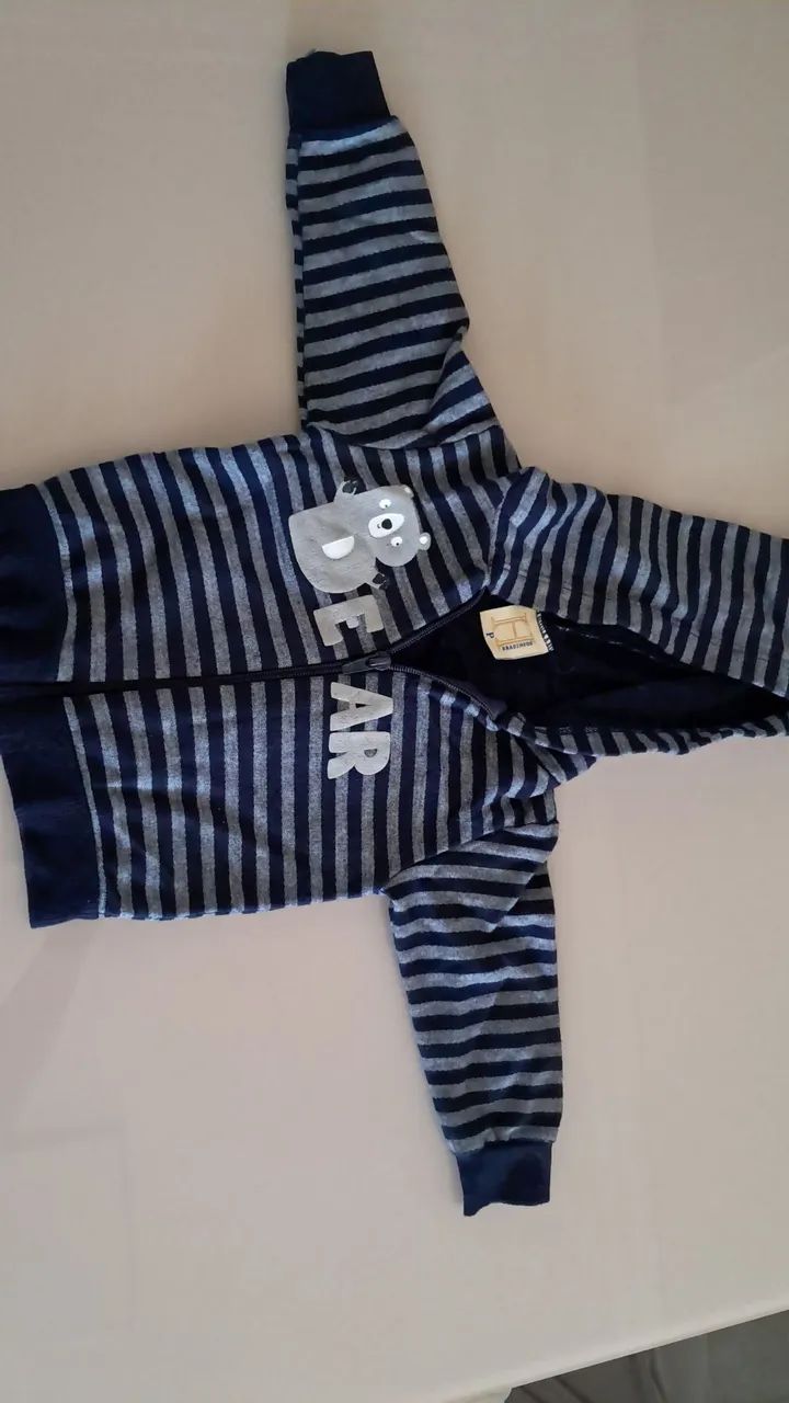 Lote de Roupas Neném  de 3 a 6 meses Baby Club - Foto 4