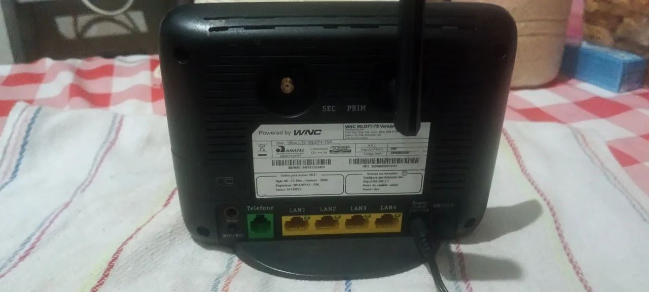 Roteador 4G de chip desbloqueado pega antena rural - Foto 3