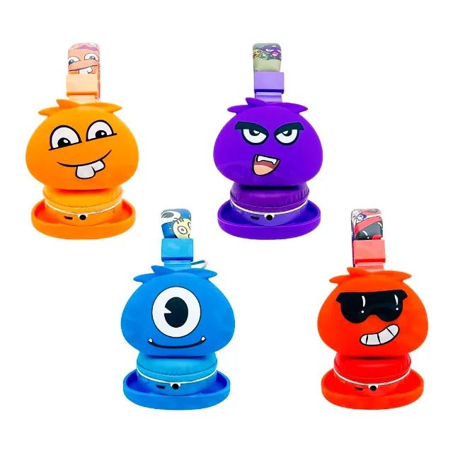 Fone de Ouvido Sem Fio Bluetooth Monstrinhos Eletromex EL-1504 - Foto 6