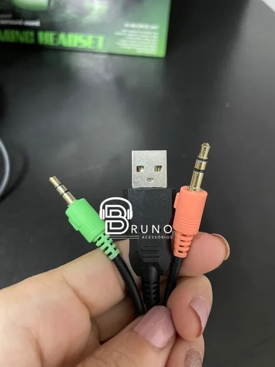 Headset Gamer RGB com Microfone - IG-7900 - Foto 4