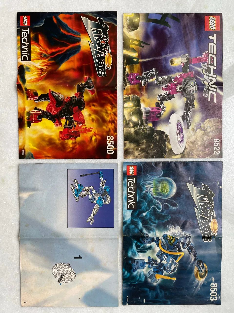 Lego Technic e Bionicle - Conjunto manuais - Foto 2