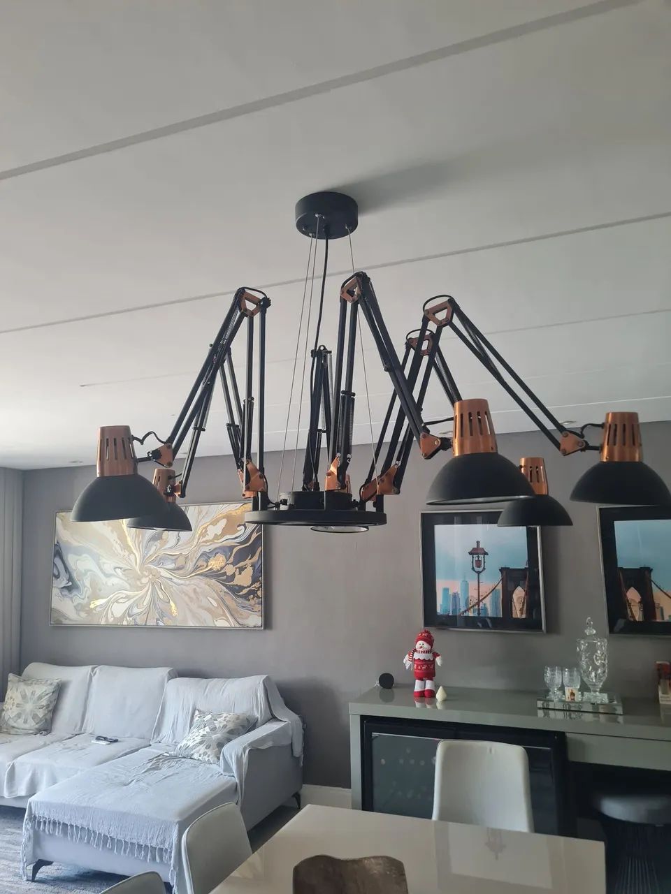 Lustre spider 6 braços - Foto 4