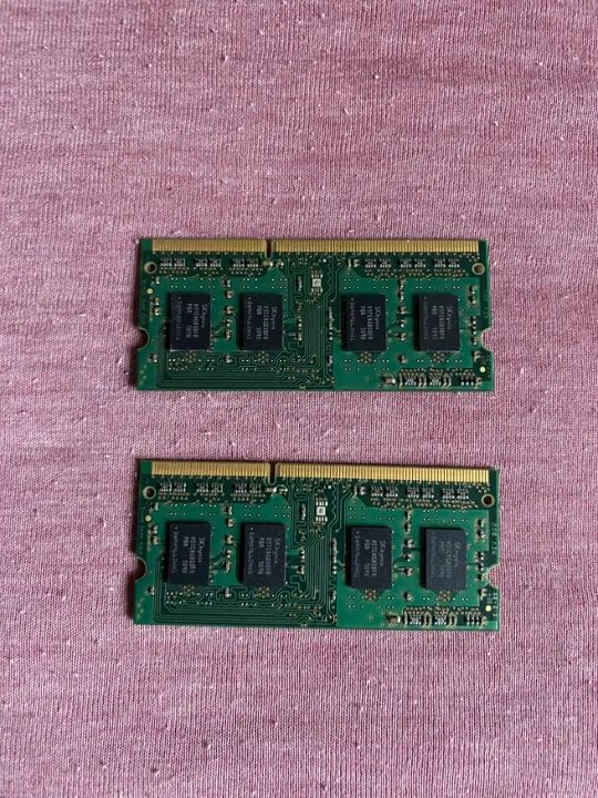 2x memórias ram 4gb ddr3 kingston