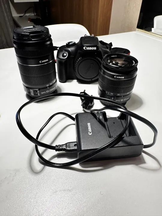 Kit Canon EOS Rebel T100 com Lentes - Foto 6