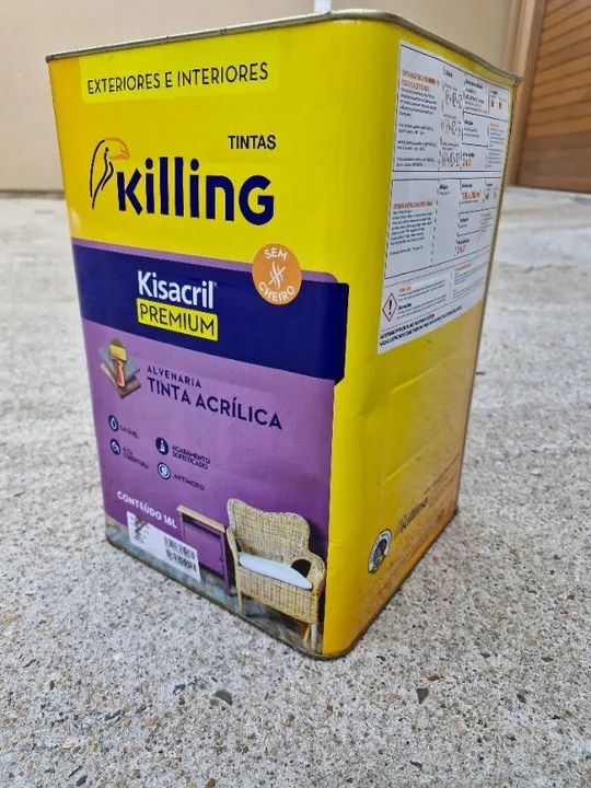 Tinta Acrílica Branca 18l - Super Oferta - Foto 4