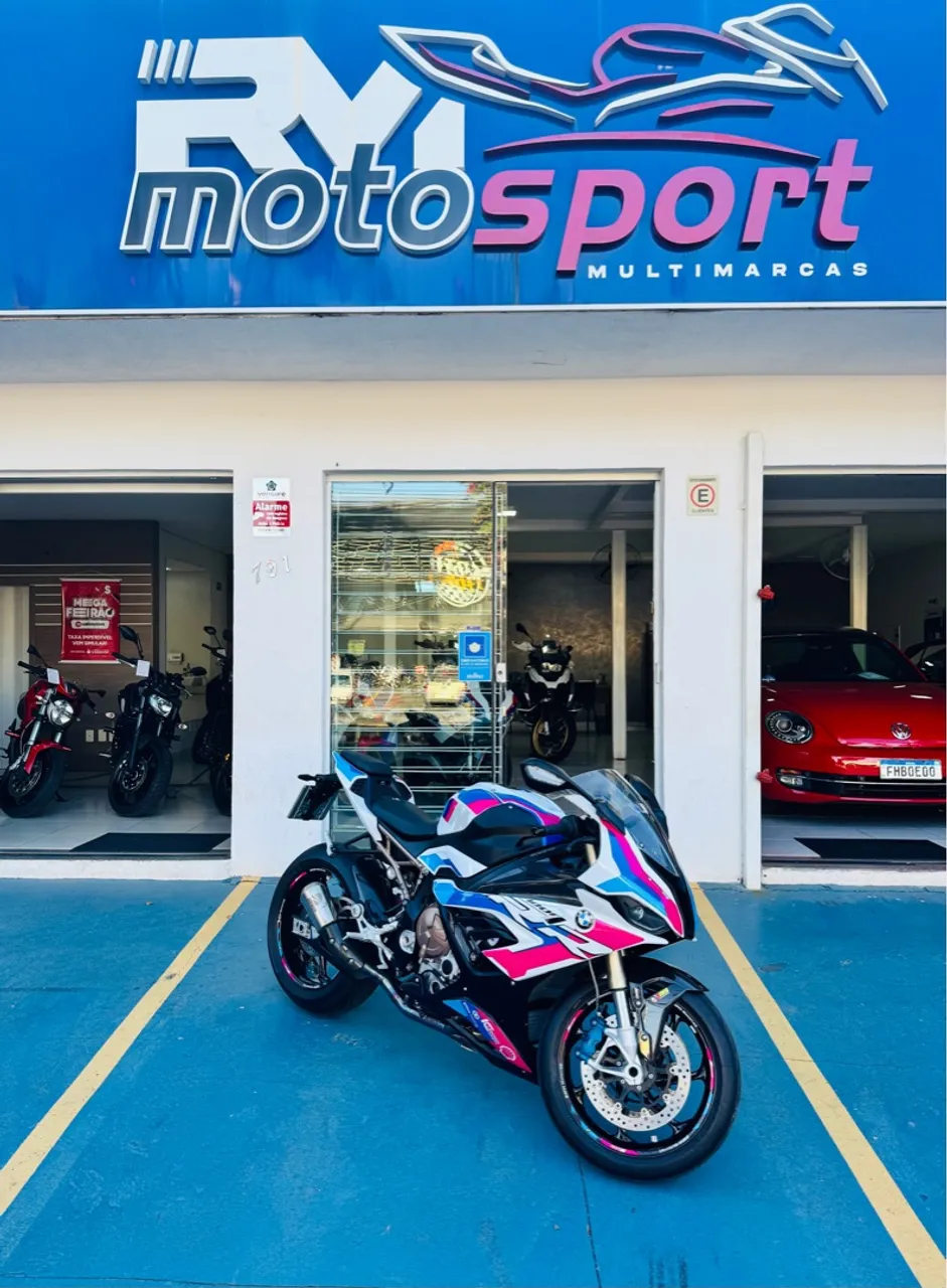 BMW S1000 RR M CARBON 2021/2022 COM 365 KM APENAS 