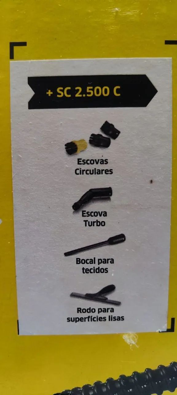 Máquina de limpeza a vapor Karcher SC 2.500 C - Foto 4