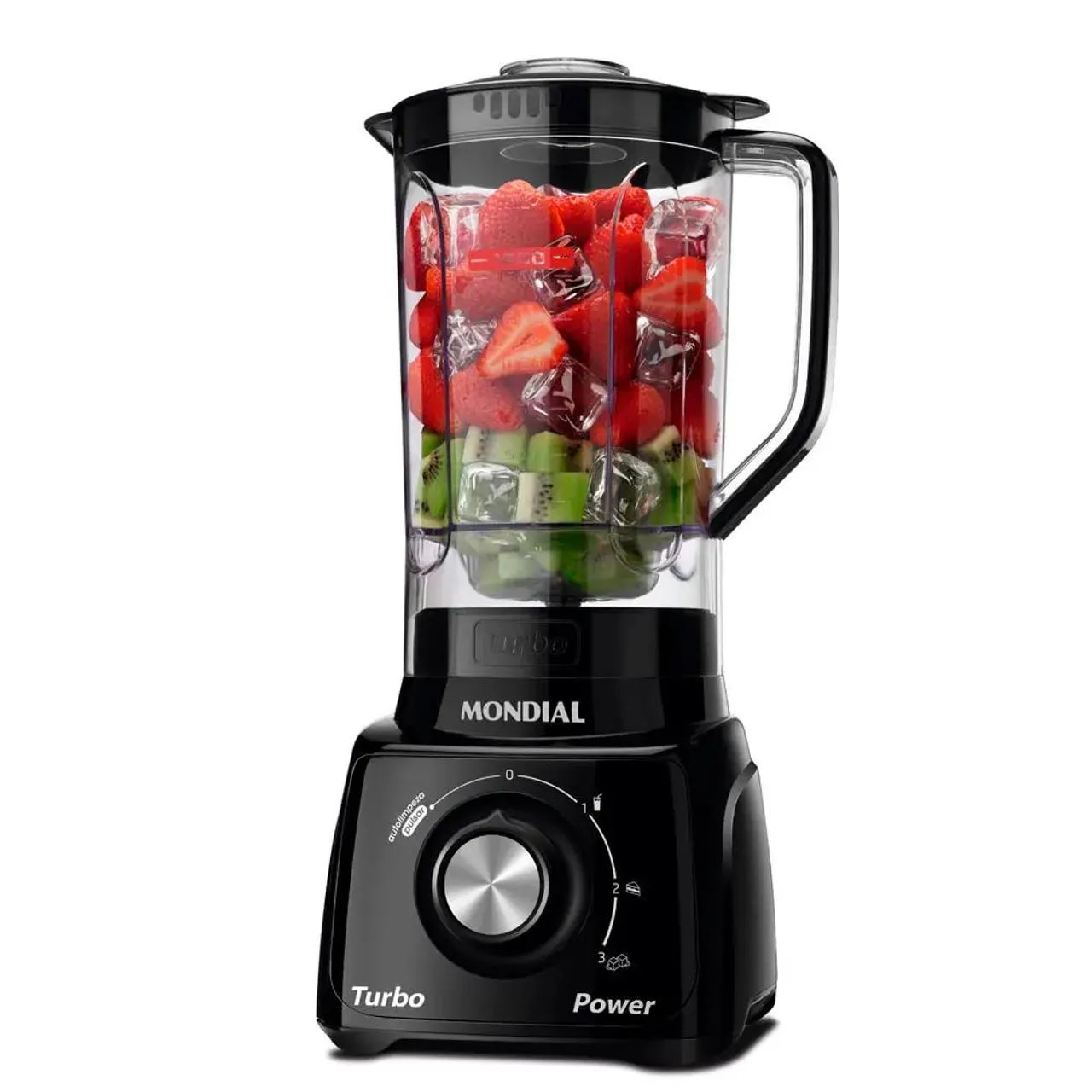 Liquidificador Mondial Turbo Power - Lâminas em Aço Inox - Foto 4