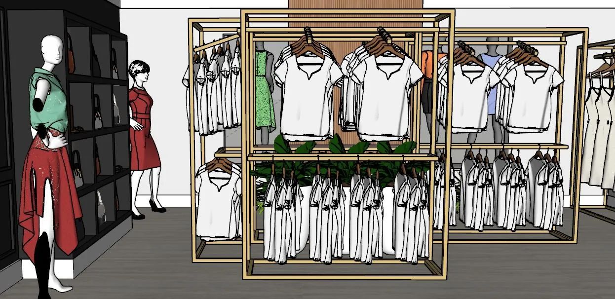  Araras em Metal Dourado - Sofisticação e Versatilidade para sua Loja ou Closet! ? - Foto 4