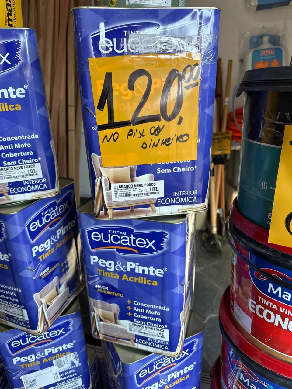 Tinta Eucatex 18l