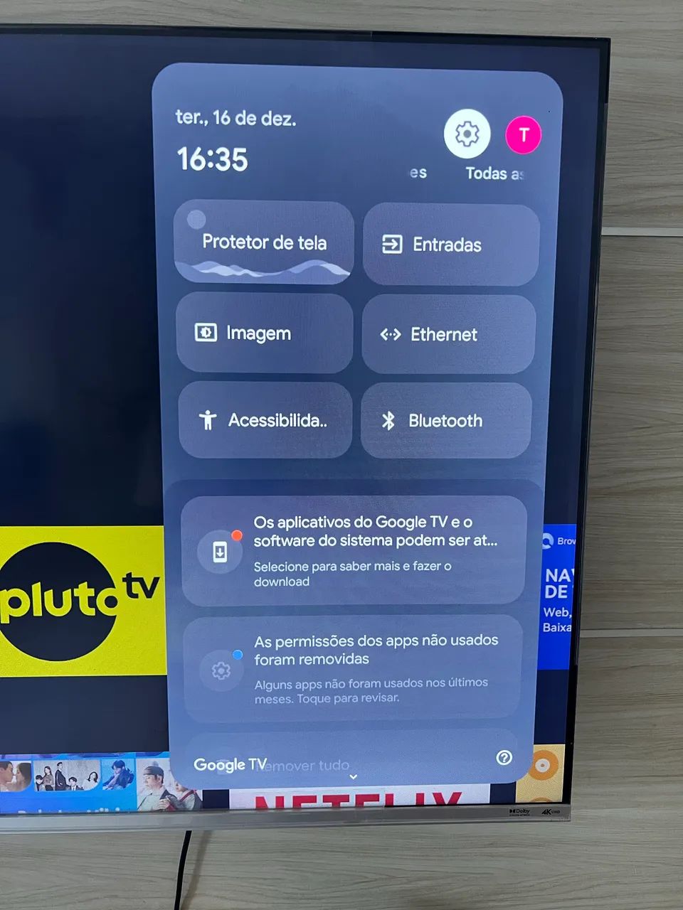 Smart Tv Philco Android 55 Polegadas - Foto 4