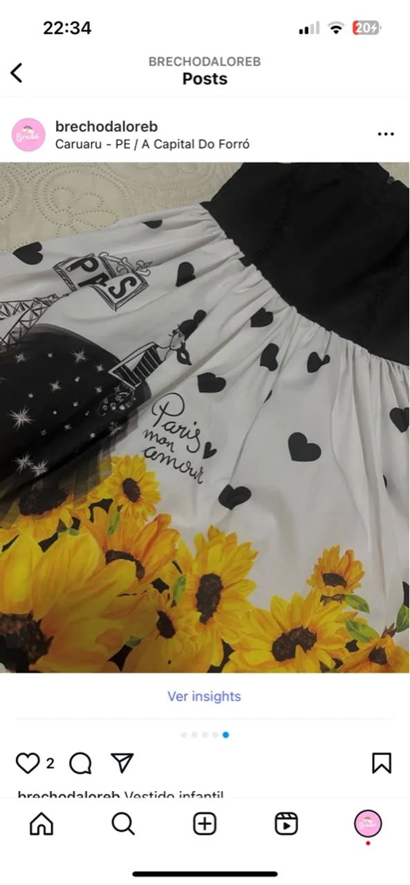 Vestido preto 2 anos Matinée  - Foto 4