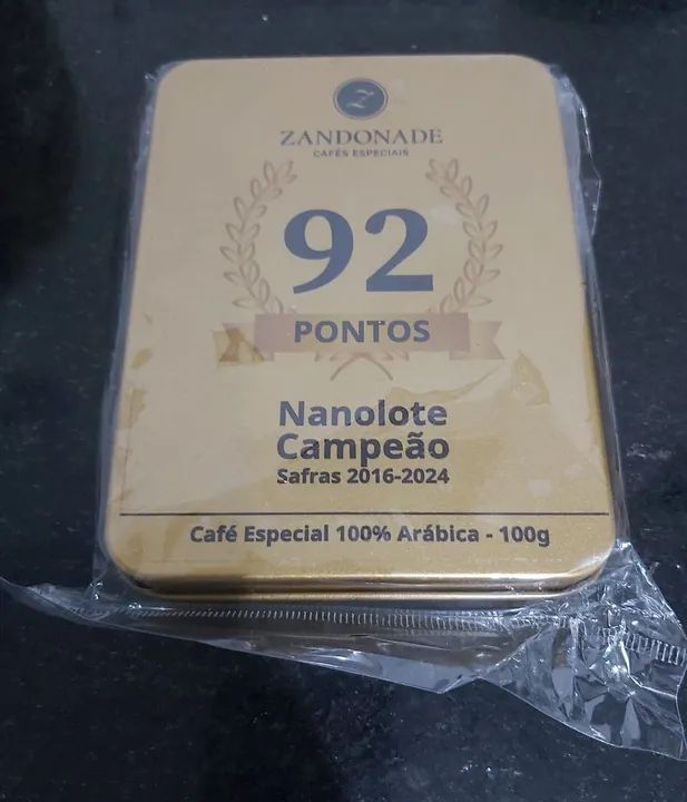 Café Especial Nanolote Campeão 92 Pontos - Safras 2016-2024